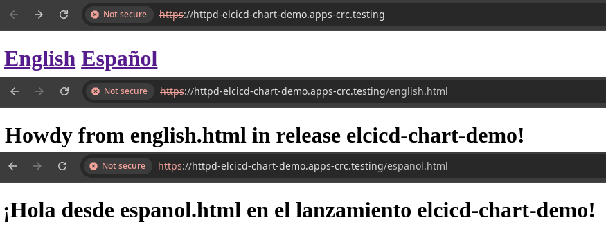 deployment profiles multi lingual screenshot